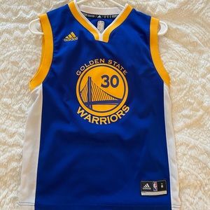 Golden State Warriors Curry Adidas Jersey